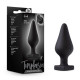 Анальна пробка Temptasia by Blush - Fuck Me Anal Plug - Black Анальна пробка Temptasia by Blush - Fuck Me Anal Plug - Black