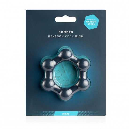 Ерекційне кільце Boners Hexagon Cock Ring Ерекційне кільце Boners Hexagon Cock Ring