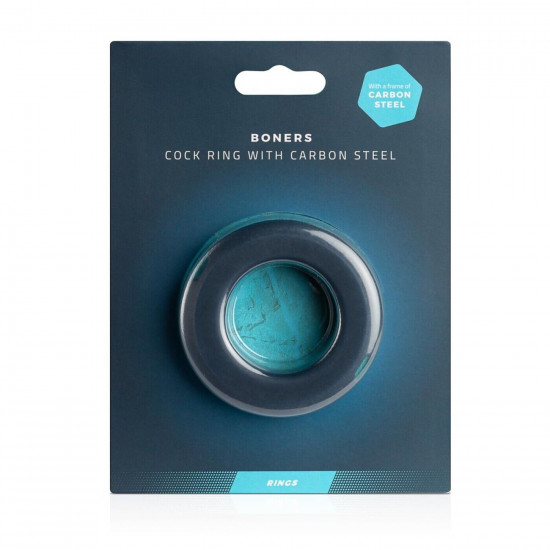Ерекційне кільце Boners Cock Ring With Carbon Steel Ерекційне кільце Boners Cock Ring With Carbon Steel