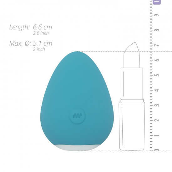 Стимулятор клітора Cala Azul - Carla I Mini Massager Стимулятор клітора Cala Azul - Carla I Mini Massager