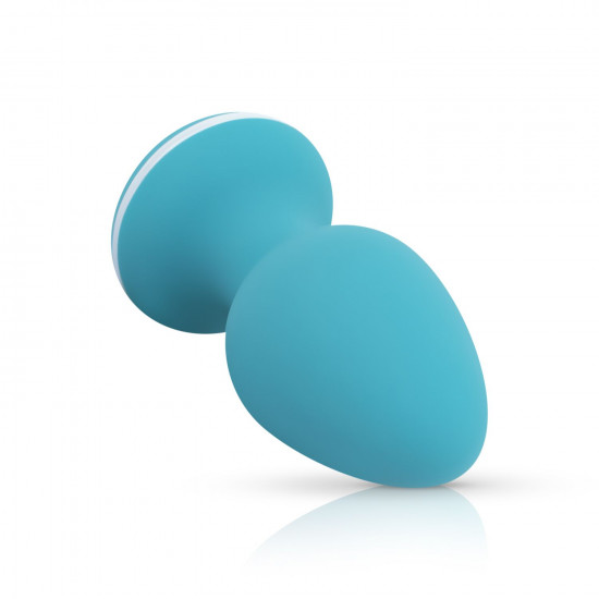 Анальна вібропробка Cala Azul - Blanca Vibrating anal plug Анальна вібропробка Cala Azul - Blanca Vibrating anal plug