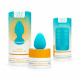 Анальна вібропробка Cala Azul - Blanca Vibrating anal plug Анальна вібропробка Cala Azul - Blanca Vibrating anal plug