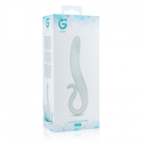 Скляний дилдо Gildo Glass Dildo No. 14, реалістична головка Скляний дилдо Gildo Glass Dildo No. 14, реалістична головка