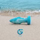 Скляна анальна пробка Gildo Ocean Curl, макс. діаметр 4 см Скляна анальна пробка Gildo Ocean Curl, макс. діаметр 4 см