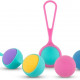 Набір вагінальних кульок PMV20: Vita – Kegel Ball Set, маса 40, 50, 60 г, два тримачі Набір вагінальних кульок PMV20: Vita – Kegel Ball Set, маса 40, 50, 60 г, два тримачі
