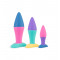 Набір анальних пробок PMV20 Koda – Butt Plug Set, діаметр 2,9 см, 3,9 см, 5 см