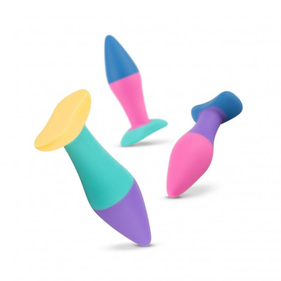 Набір анальних пробок PMV20 Koda – Butt Plug Set, діаметр 2,9 см, 3,9 см, 5 см Набір анальних пробок PMV20 Koda – Butt Plug Set, діаметр 2,9 см, 3,9 см, 5 см