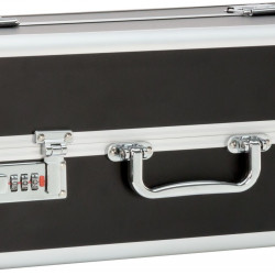 Великий кейс для зберігання секс-іграшок BMS Factory Large Lokable Vibrator Case Black,кодовий замок