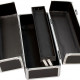 Большой кейс для хранения секс-игрушек BMS Factory Large Lokable Vibrator Case Black, кодовый замок