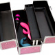 Кейс для зберігання секс-іграшок BMS Factory - Large Lokable Vibrator Case Pink Кейс для зберігання секс-іграшок BMS Factory - Large Lokable Vibrator Case Pink