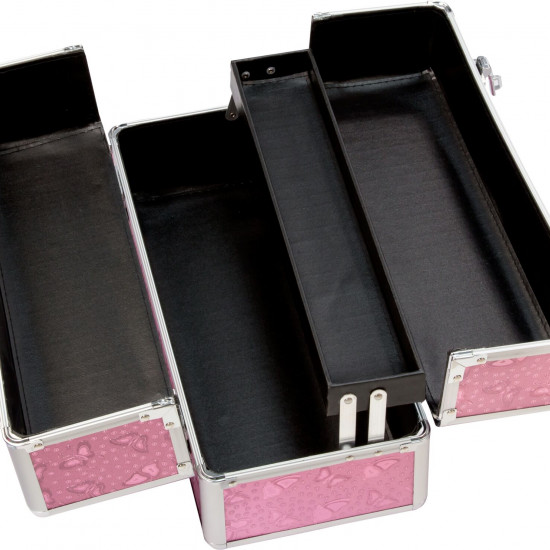 Кейс для зберігання секс-іграшок BMS Factory - Large Lokable Vibrator Case Pink Кейс для зберігання секс-іграшок BMS Factory - Large Lokable Vibrator Case Pink