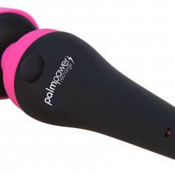 Вібромасажер PalmPower Recharge Pink, перезаряджуваний, гнучка головка, тревел-замок
