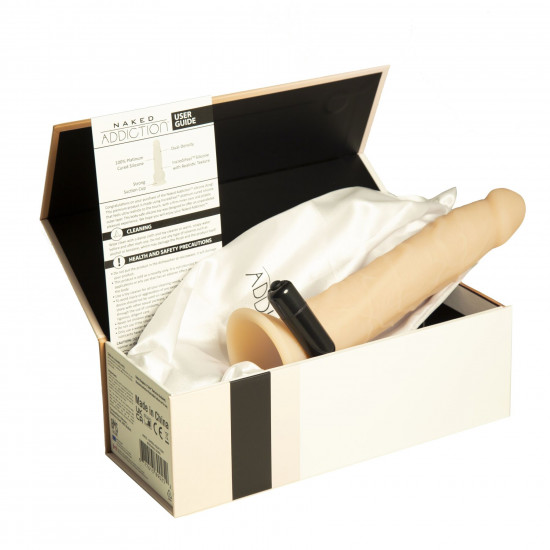 Фалоімітатор Naked Addiction – 9” Silicone Dual Density Bendable Dildo - Vanilla Фалоімітатор Naked Addiction – 9” Silicone Dual Density Bendable Dildo - Vanilla