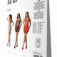 Ажурна мінісукня на тонких бретелях Passion BS096 One Size, white, плетіння на грудях Ажурна мінісукня на тонких бретелях Passion BS096 One Size, white, плетіння на грудях