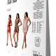 Мінісукня з вертикальним візерунком Passion BS097 One Size, red, плетіння з боків Мінісукня з вертикальним візерунком Passion BS097 One Size, red, плетіння з боків