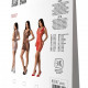 Мінісукня з вертикальним візерунком Passion BS097 One Size, white, плетіння з боків Мінісукня з вертикальним візерунком Passion BS097 One Size, white, плетіння з боків