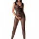 Бодістокінг з крилами Passion BS098 One Size, black, середня сітка, відкритий доступ Бодістокінг з крилами Passion BS098 One Size, black, середня сітка, відкритий доступ