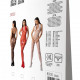 Бодістокінг з плетінням на животику Passion BS100 One Size, black, декоративний шов, з доступом Бодістокінг з плетінням на животику Passion BS100 One Size, black, декоративний шов, з доступом