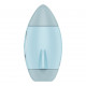 Вакуумний стимулятор з вібрацією Satisfyer Mission Control Blue, 2 незалежні мотори Вакуумний стимулятор з вібрацією Satisfyer Mission Control Blue, 2 незалежні мотори