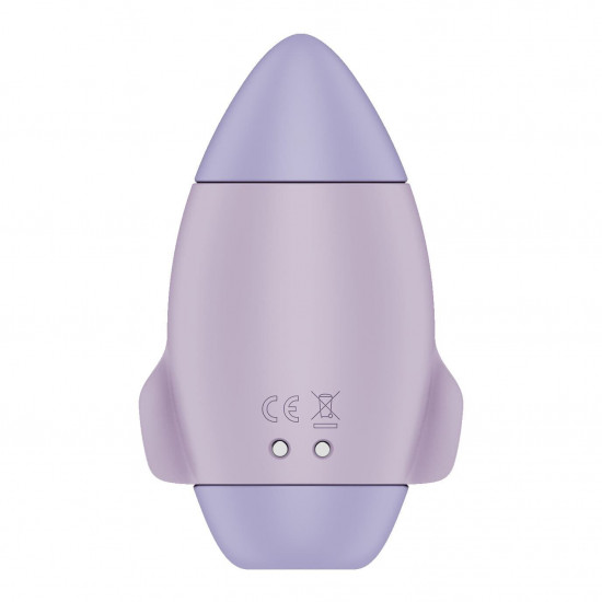 Вакуумний стимулятор з вібрацією Satisfyer Mission Control Violet, 2 незалежні мотори Вакуумний стимулятор з вібрацією Satisfyer Mission Control Violet, 2 незалежні мотори
