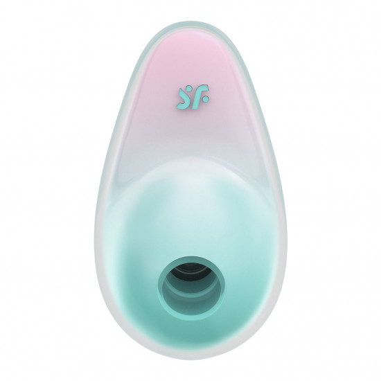 Вакуумний стимулятор з вібрацією Satisfyer Pixie Dust Mint/Pink Вакуумний стимулятор з вібрацією Satisfyer Pixie Dust Mint/Pink