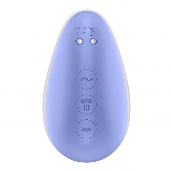 Вакуумний стимулятор з вібрацією Satisfyer Pixie Dust Violet/Pink Вакуумний стимулятор з вібрацією Satisfyer Pixie Dust Violet/Pink