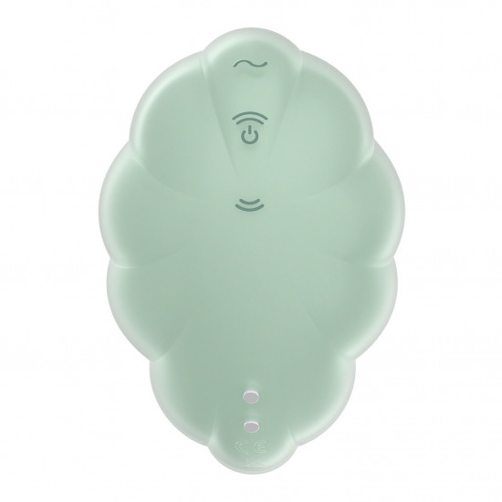 Вакуумний стимулятор з вібрацією Satisfyer Cloud Dancer Mint Вакуумний стимулятор з вібрацією Satisfyer Cloud Dancer Mint