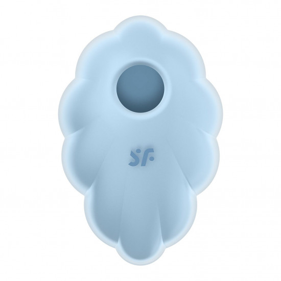 Вакуумний стимулятор з вібрацією Satisfyer Cloud Dancer Blue Вакуумний стимулятор з вібрацією Satisfyer Cloud Dancer Blue