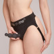 Насадка для страпона Strap-On-Me Dildo Plug Beads Black L Насадка для страпона Strap-On-Me Dildo Plug Beads Black L