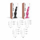 Насадка для страпона Strap-On-Me Dildo Plug Beads Black XL Насадка для страпона Strap-On-Me Dildo Plug Beads Black XL