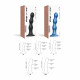 Насадка для страпона Strap-On-Me Dildo Plug Balls Black XXL Насадка для страпона Strap-On-Me Dildo Plug Balls Black XXL