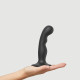 Насадка для страпона Strap-On-Me Dildo Plug P&G Black S Насадка для страпона Strap-On-Me Dildo Plug P&G Black S