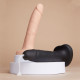 Фалоімітатор, що кінчає Strap-On-Me Squirting Cum Dildo Realistic Black, діам. 3,9 см, силікон Фалоімітатор, що кінчає Strap-On-Me Squirting Cum Dildo Realistic Black, діам. 3,9 см, силікон