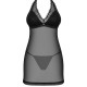 Пеньюар Obsessive Medilla chemise & thong XL/2XL Пеньюар Obsessive Medilla chemise & thong XL/2XL
