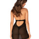 Пеньюар Obsessive Medilla chemise & thong XL/2XL Пеньюар Obsessive Medilla chemise & thong XL/2XL