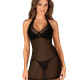 Пеньюар Obsessive Medilla chemise & thong XL/2XL Пеньюар Obsessive Medilla chemise & thong XL/2XL