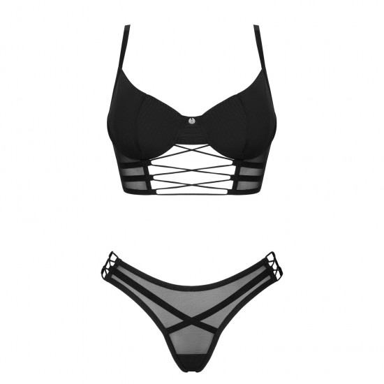 Комплект Obsessive Roxelia 2-pcs set XL/2XL Комплект Obsessive Roxelia 2-pcs set XL/2XL