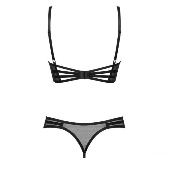 Комплект Obsessive Roxelia 2-pcs crotchless set XS/S Комплект Obsessive Roxelia 2-pcs crotchless set XS/S