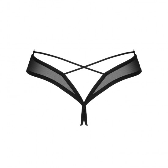 Трусики Obsessive Roxelia crotchless thong XS/S Трусики Obsessive Roxelia crotchless thong XS/S