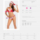 Комплект Obsessive Santastic 3-pcs set S/M Комплект Obsessive Santastic 3-pcs set S/M