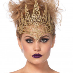 Широка корона Leg Avenue Die Cut Royal Crown, золота