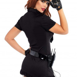 Еротичний костюм поліціянтки Leg Avenue Dirty Cop S/M, 6 предметів