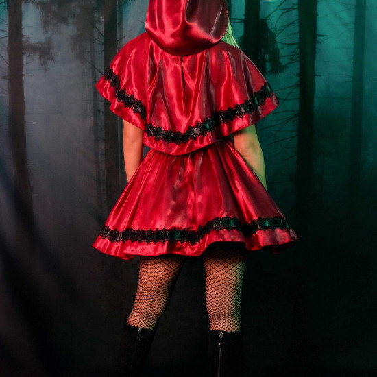 Еротичний костюм Червоної шапочки Leg Avenue Gothic Red Riding Hood M, сукня, накидка Еротичний костюм Червоної шапочки Leg Avenue Gothic Red Riding Hood M, сукня, накидка