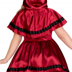 Еротичний костюм Червоної шапочки Leg Avenue Gothic Red Riding Hood 3X–4X, сукня, накидка