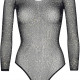 Сітчасте боді зі стразами Leg Avenue Crystalized fishnet bodysuit Black One Size Сітчасте боді зі стразами Leg Avenue Crystalized fishnet bodysuit Black One Size