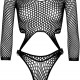 Еротичне боді Leg Avenue Top bodysuit with thong back Black Еротичне боді Leg Avenue Top bodysuit with thong back Black