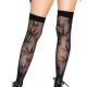 Панчохи з малюнком Leg Avenue 420 Net thigh highs Black Панчохи з малюнком Leg Avenue 420 Net thigh highs Black