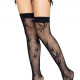 Панчохи з малюнком Leg Avenue 420 Net thigh highs Black Панчохи з малюнком Leg Avenue 420 Net thigh highs Black