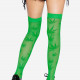 Панчохи з малюнком Leg Avenue 420 Net thigh highs Green Панчохи з малюнком Leg Avenue 420 Net thigh highs Green