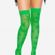 Панчохи з малюнком Leg Avenue 420 Net thigh highs Green Панчохи з малюнком Leg Avenue 420 Net thigh highs Green